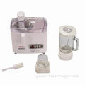 Food processor, glass jar, stainless steel spinner and cutting blades, 350W, 1,000ml glass jar